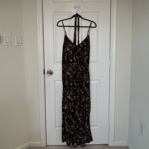 A&F • High leg slit fitted maxi dress